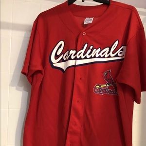 St. Louis cardinals red jersey XL #25 McGwire